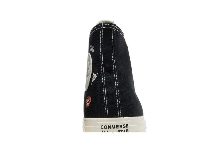 Кроссовки Converse Wmns Chuck Taylor All Star High 'Embroidered Floral - Black'