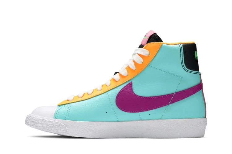 Кроссовки Nike Blazer Mid GS 'Aurora Purple Orange'