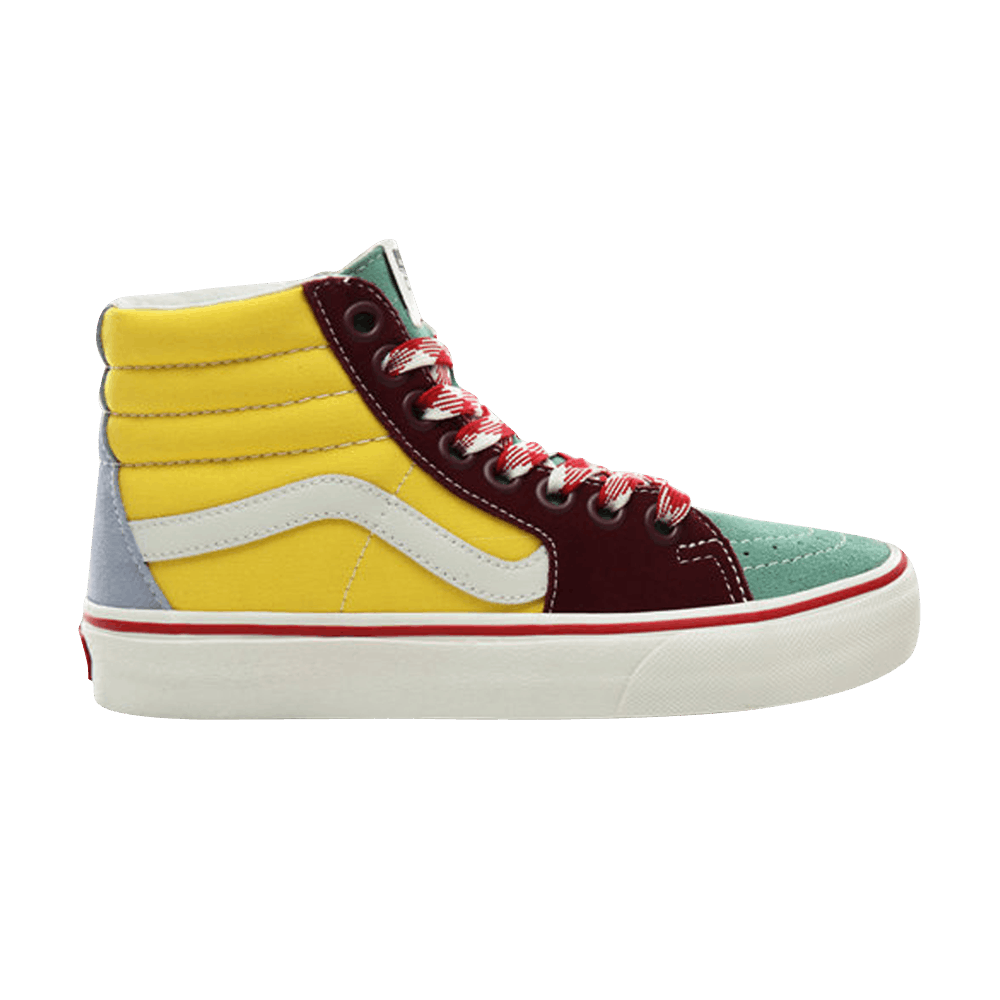 Кроссовки Vans Sk8-Hi Frayed Laces 'Creme de Menthe'
