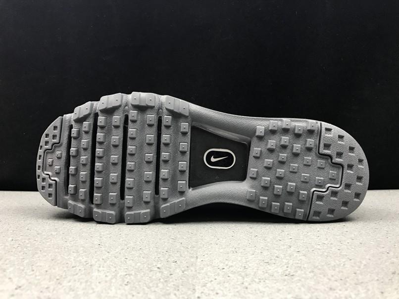 Кроссовки Nike Air Max Flair 'Cool Grey Solar Red'