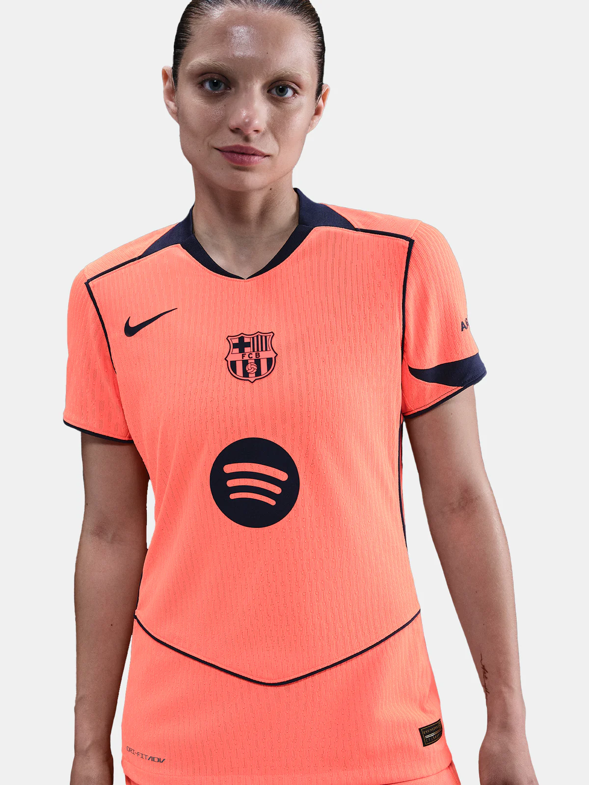 Женское футбольное джерси FC Barcelona T90 25/26 UCL third jersey R. ARAUJO