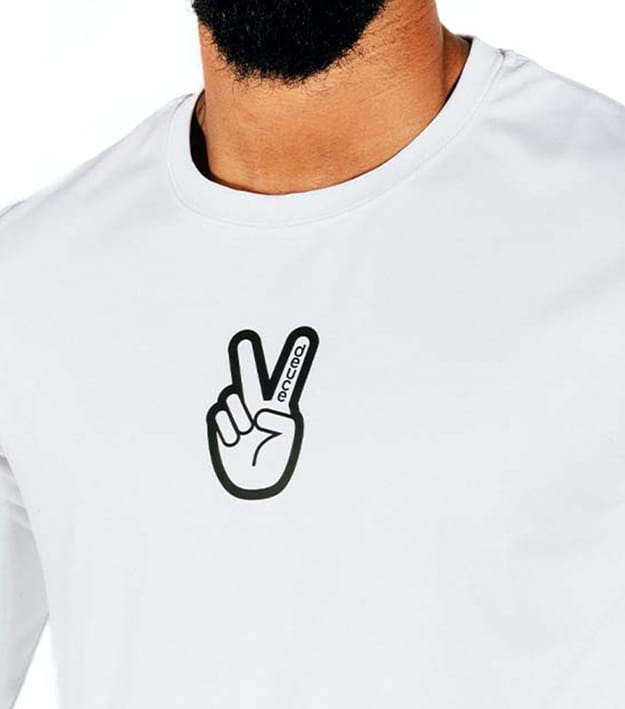 Футболка Ehot Deuce White Longsleeve