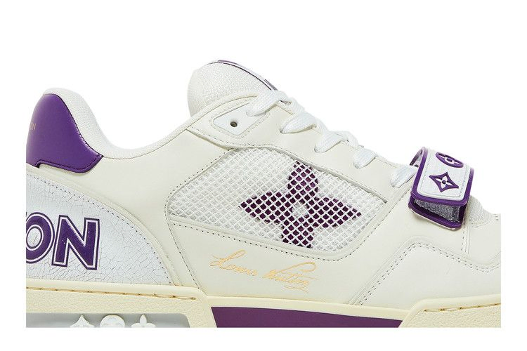Кроссовки Louis Vuitton Trainer 'Violet Mesh'