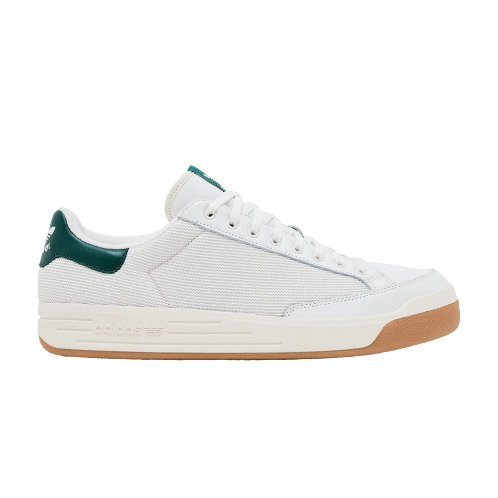 Krossovki-adidas-Rod-Laver-Core-White-Collegiate-Green