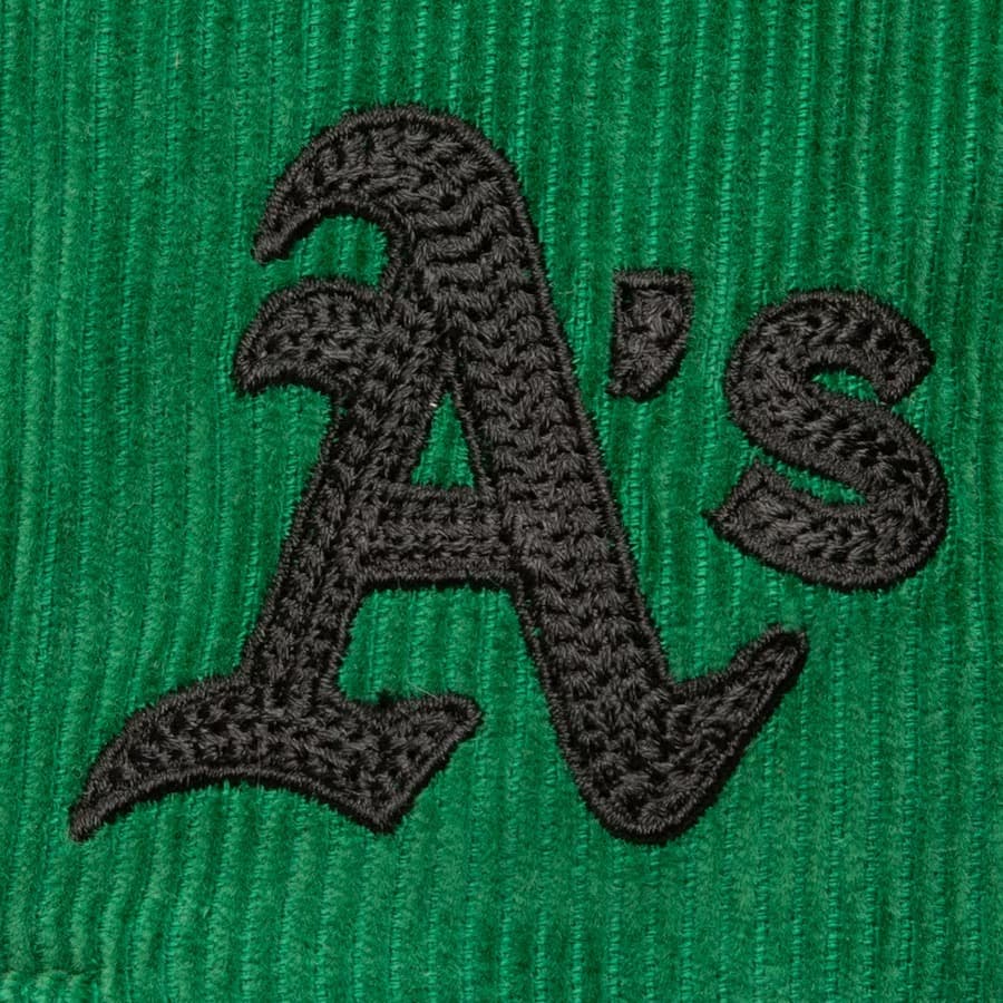 Mitchell-Ness-Green-Oakland-Athletics-Cooperstown-Collection-Corduroy-Snapback-Hat-2
