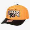 Mitchell-Ness-Orange-Philadelphia-Flyers-Boom-Text-Pro-Vintage-Snapback-Hat-100x100
