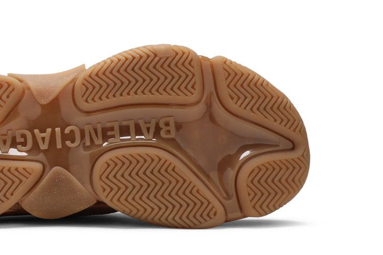 Кроссовки Balenciaga Triple S Sneaker 'Clear Sole - Light Camel'