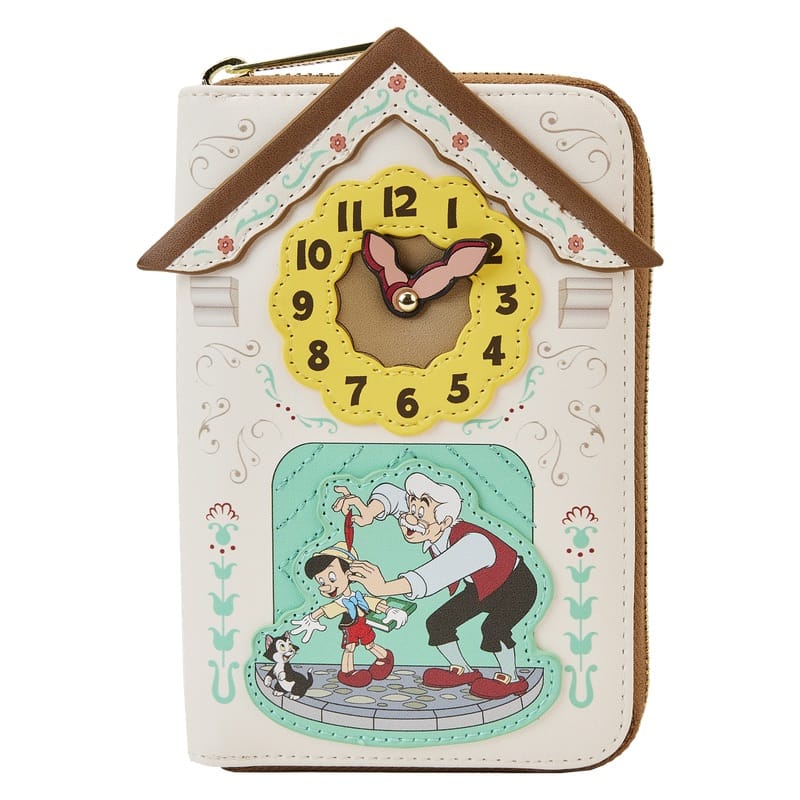 Кошелёк Pinocchio Cuckoo Clock Zip Around Wallet