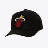Mitchell-Ness-Black-Miami-Heat-Kicking-Wool-Pro-Adjustable-Hat-100x100