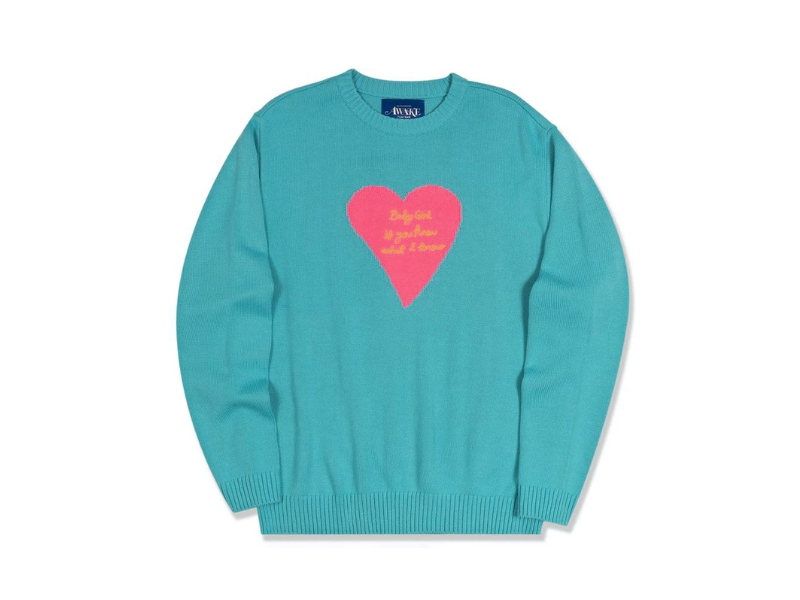 Свитшот Awake Baby Girl Crewneck Sweatshirt Dusty Blue