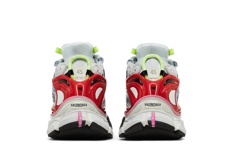 Кроссовки Balenciaga Runner Sneaker 'White Red Blue Pink'