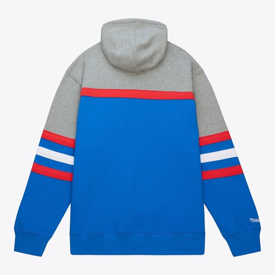 Худи Mitchell & Ness Royal LA Clippers Head Coach Pullover Hoodie