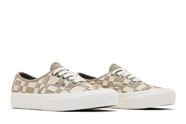 Vans-Authentic-44-DX-Woven-Check-Brown-Khaki-7