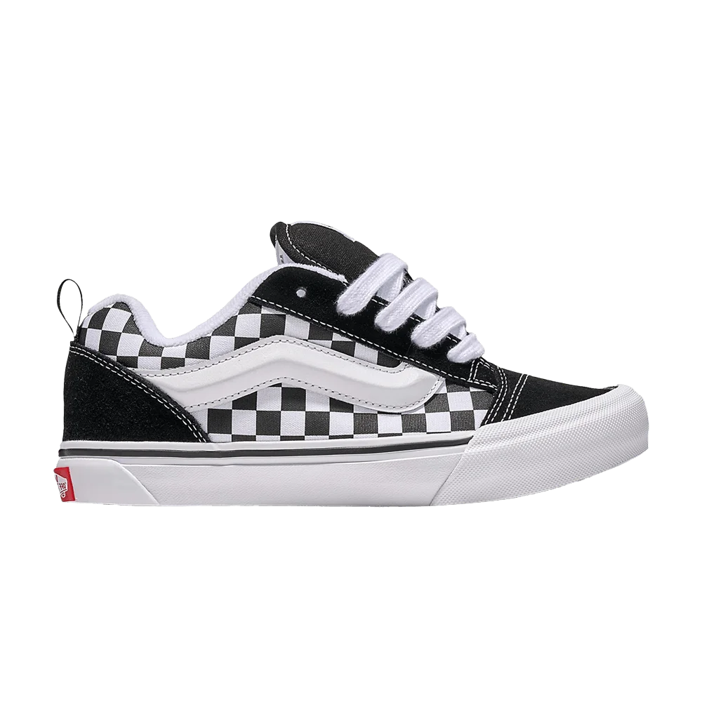 Krossovki-Vans-Knu-Skool-Little-Kids-Checkerboard-Black-White