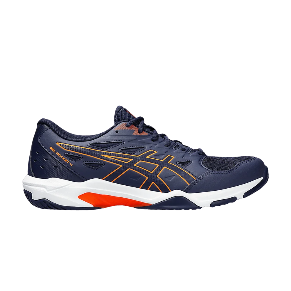 Кроссовки Asics Gel Rocket 11 Wide 'Peacoat Shocking Orange'