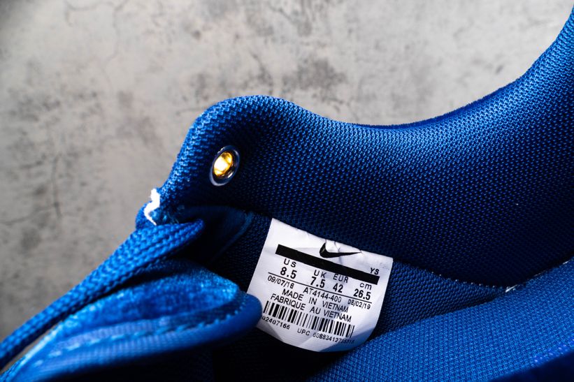 Кроссовки Nike Air Force 1 Low '07 Premium 'Blue Velour'