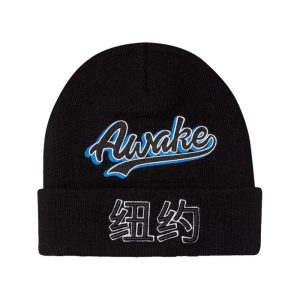 Awake-Chinatown-Script-Beanie-Black-300x300