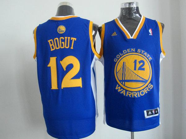 Баскетбольная джерси 2017-18 Andrew Bogut Warriors #12 Icon Blue