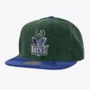 Mitchell-Ness-Green-Blue-Milwaukee-Bucks-Hardwood-Classics-Sueduroy-Snapback-Hat-100x100