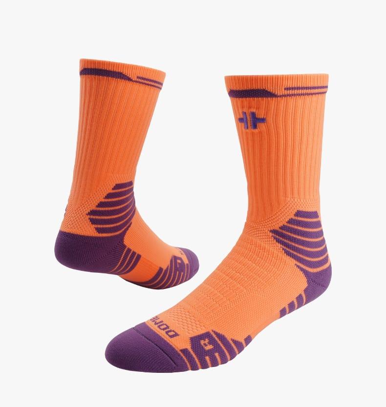 Спортивные носки Ehot Domes Orange-Purple Socks