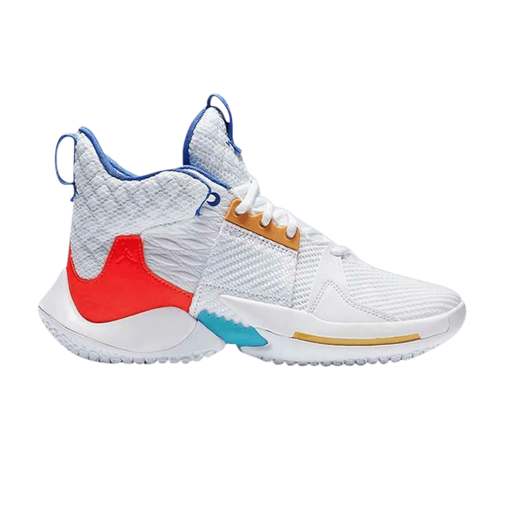 Кроссовки Air Jordan Why Not Zer0.2 GS 'OKC Home'