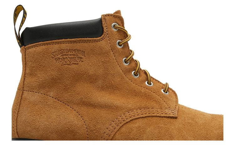 Кроссовки Dr. Martens Stussy x 939 Suede Ankle Boots 'Chestnut'