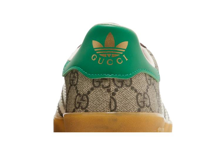 Кроссовки Gucci x adidas Wmns Gazelle 'Beige GG Monogram'