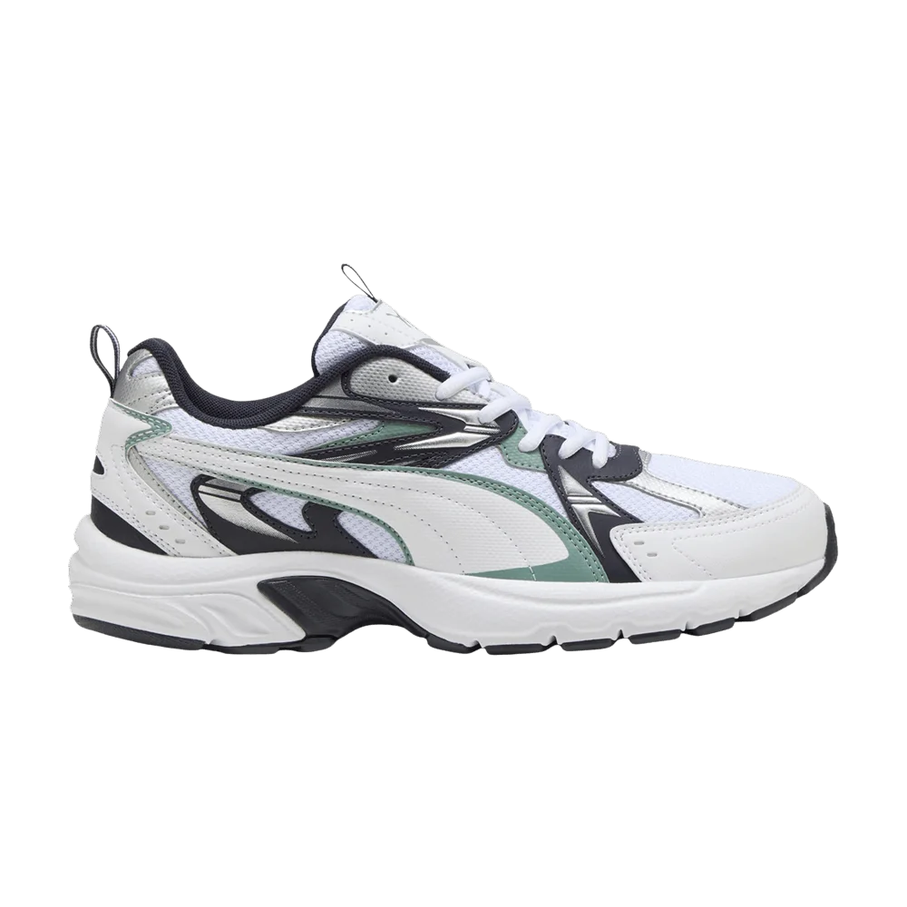 Krossovki-Puma-Milenio-Tech-White-Green-Moon-New-Navy