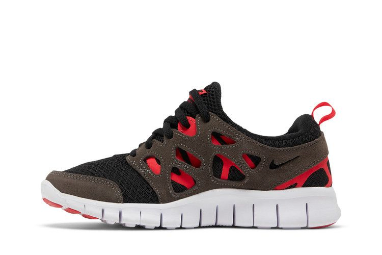 Кроссовки Nike Free Run 2 GS 'Black Siren Red'