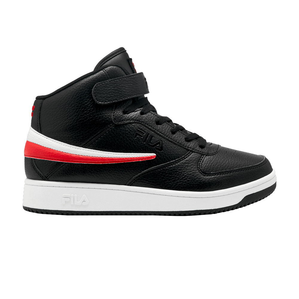 Кроссовки Fila A-High 'Black Red'