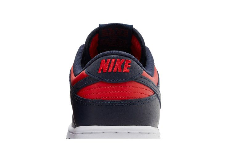 Кроссовки Nike Dunk Low Retro 'Navy Red' 2024