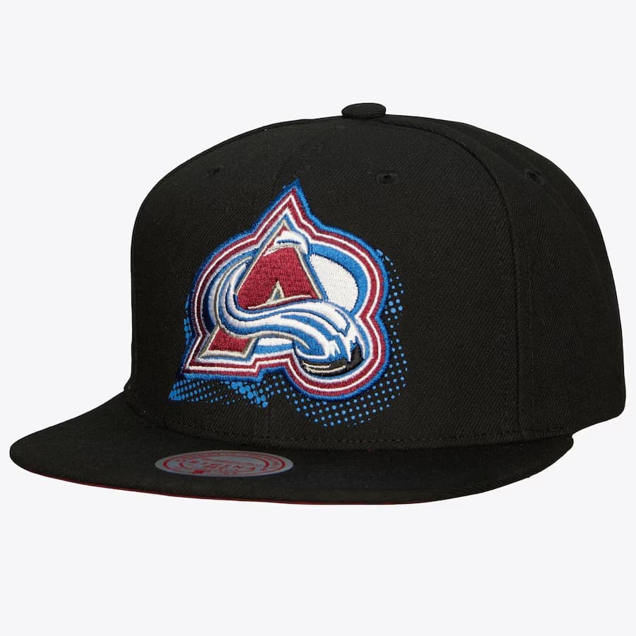 Mitchell-Ness-Black-Colorado-Avalanche-7.0-Big-Face-Snapback-Hat