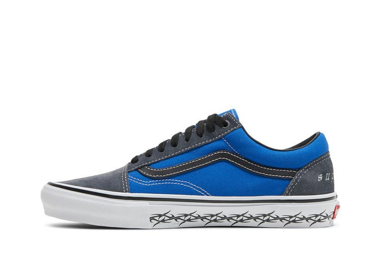 Кроссовки Vans Supreme x Old Skool 'Barbed Wire - Royal'
