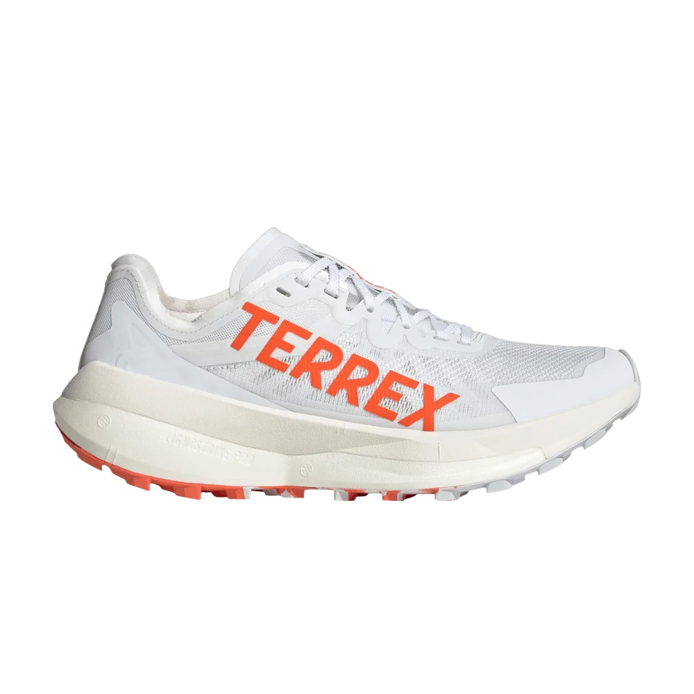 Кроссовки Adidas Wmns Terrex Agravic Speed 'White Impact Orange'