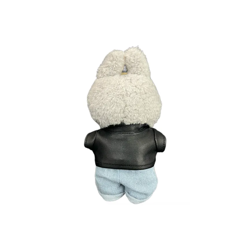 Виниловая фигурка POP MART LABUBU Sesame Bean Biker Boy – Vinyl 1.0