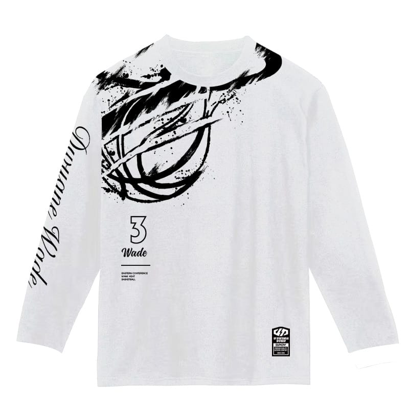 Футболка DPOY BW Heat Dwyane Wade Longsleeve
