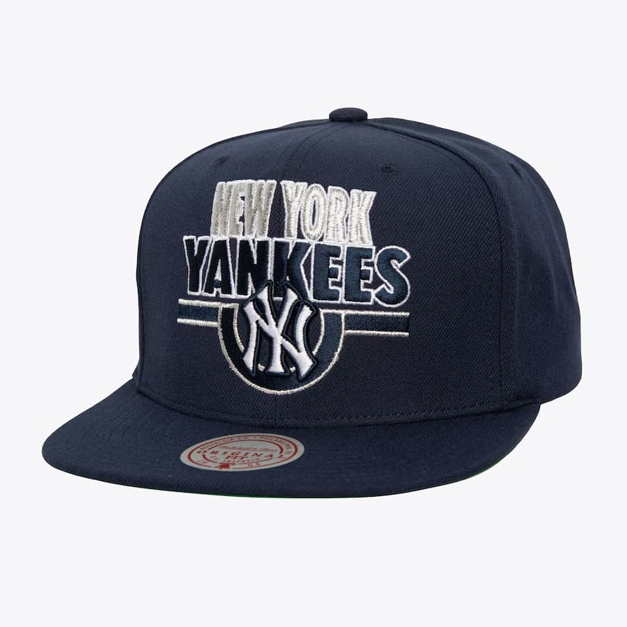 Бейсболка Mitchell & Ness Navy New York Yankees Retro Snapback Hat