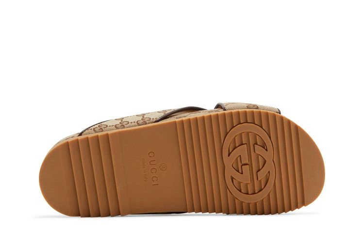 Сандалии Gucci GG Slide Sandal 'Beige'