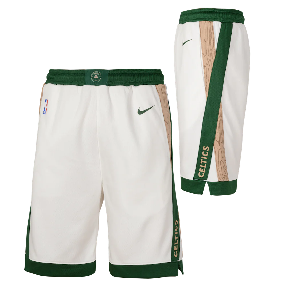 Спортивные шорты Nike Boston Celtics 2024 City Edition Swingman Youth NBA Shorts