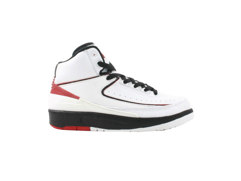 Кроссовки Air Jordan 2 Retro GS White Varsity Red