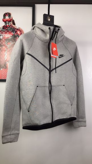 Толстовка Nike Tech Fleece Jacket Grey