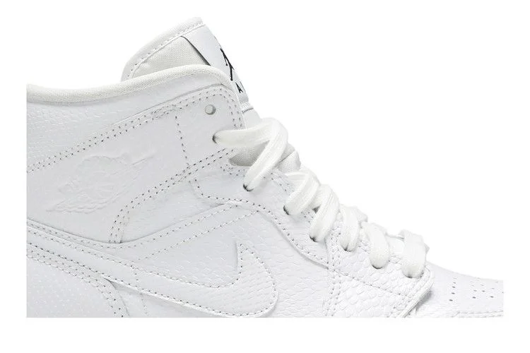 Кроссовки Wmns Air Jordan 1 Mid 'White Snakeskin'