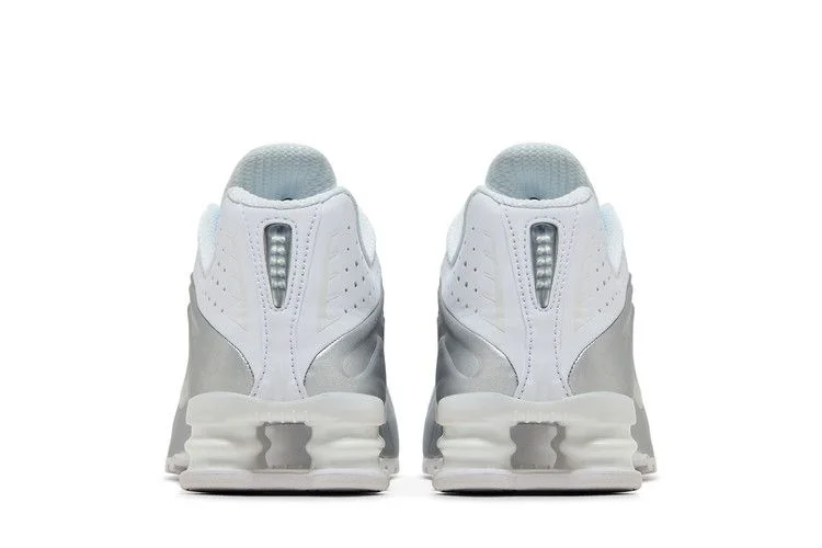 Кроссовки Nike Shox R4 'White Metallic Silver' 2024
