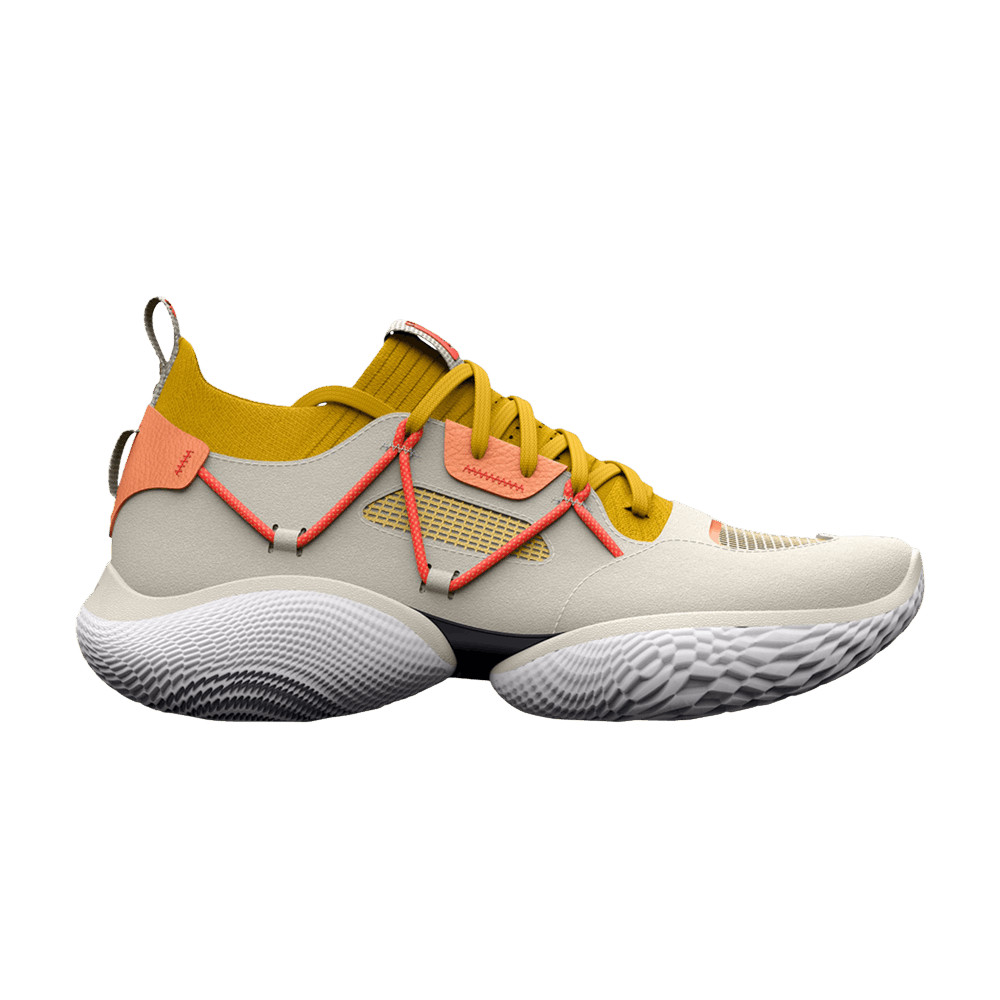 Кроссовки Curry Brand Curry Flow Cozy 'Ivory Zeppelin Yellow'