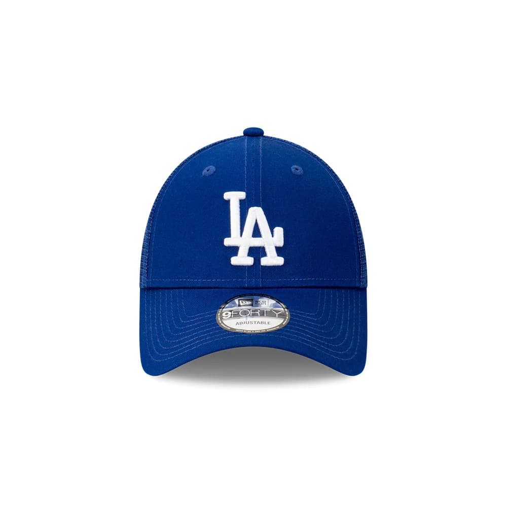 Бейсболка New Era Los Angeles Dodgers Team Colour 9FORTY Trucker MLB Snapback Hat