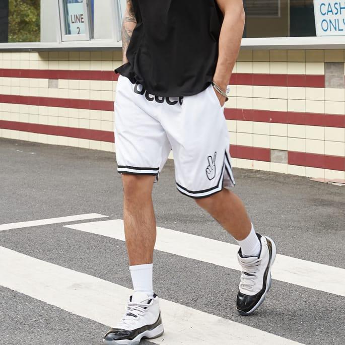 Баскетбольные шорты Ehot Deuce White Shorts