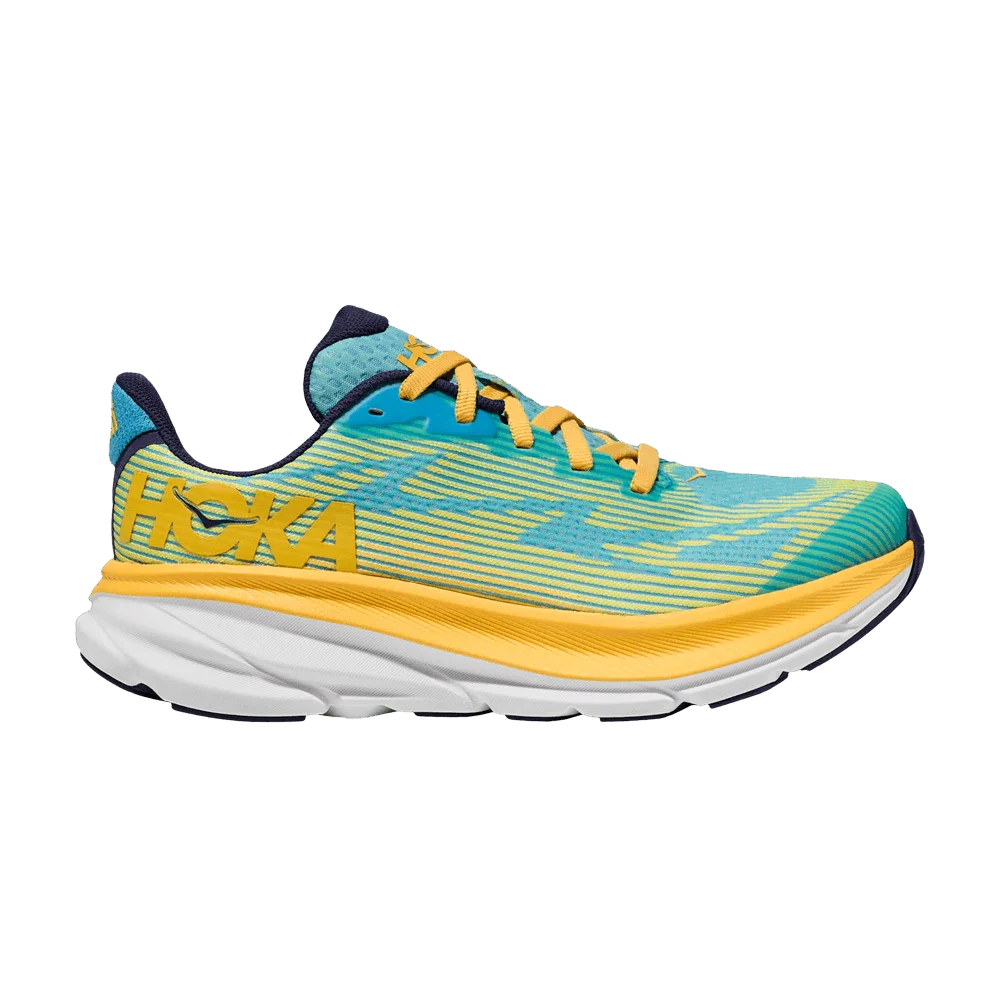 Кроссовки HOKA Clifton 9 Kids 'Oat Milk Barley'