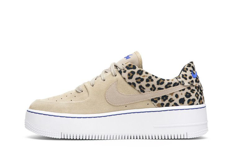 Кроссовки Nike Wmns Air Force 1 Sage Low Premium 'Leopard'