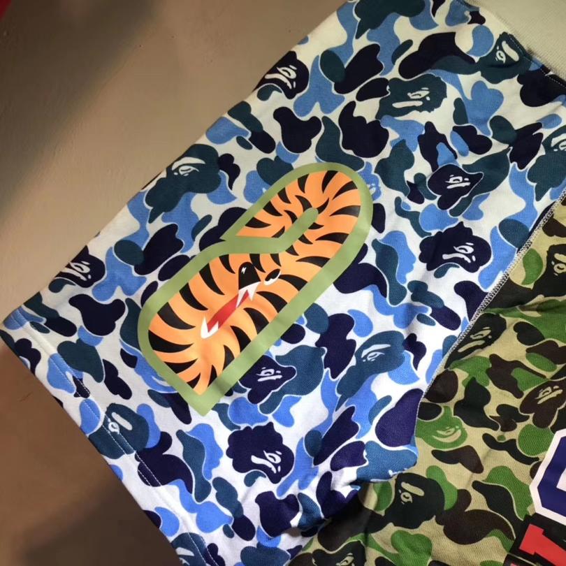 BAPE-ABC-Split-Shark-Shorts-Green-Blue-4