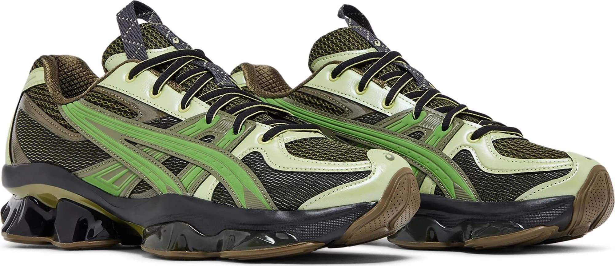 Кроссовки Asics US5-S Gel Quantum Kinetic Moss Bamboo